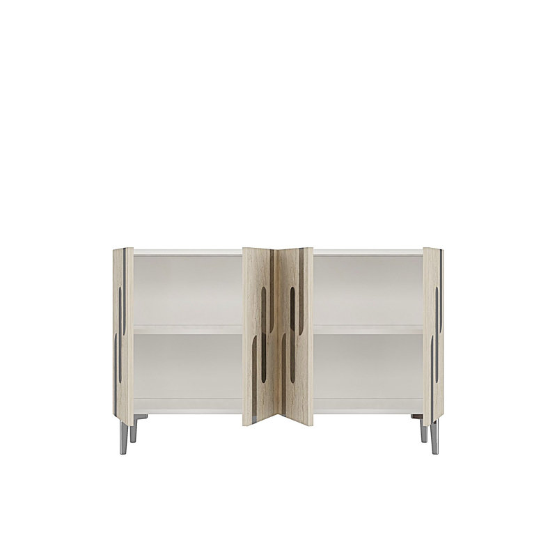Console, Beige/Silver