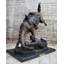 Statue de cavalier de l'Ouest