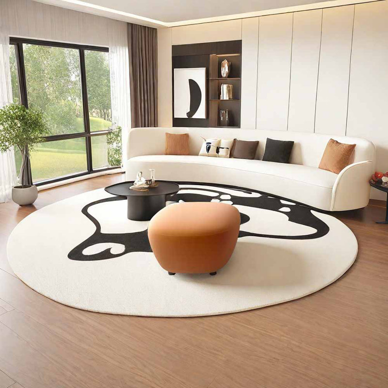 Négociation de canapé d'affaires luxueux et léger, Orange