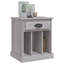 Pilot 1 Drawer Bedside Table-1951284685-1998182552