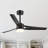 52-Inch Ceiling Fans With Lights And Remote, 3 Blades 6-Speeds Noiseless Reversible DC Motor, Modern Ceiling Fan For Farmhouse Bedroom Patio-460522038