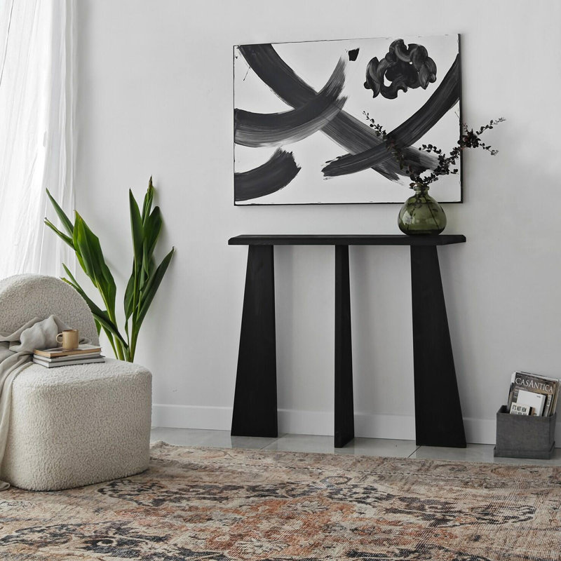Hanford 100cm Console Table, Anthracite
