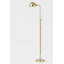 Devon 1 - Light Floor Lamp By Mark D. Sikes - Aged Brass Frame