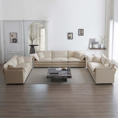 Ira 3-Piece Chenille Living Room Set by Latitude Run