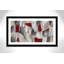 Carmit 'Red Rock' Framed Acrylic Painting Print-35157392-35157397