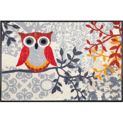 Non-Slip Striped and Polka Dots Doormat