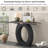 Stylish Modern Console Table with Egg-Shaped Base-1896275070