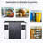 8 X 6 Ft Resin Outdoor Storage Shed Waterproof Shed With Floor & Two Windows & Lockable Door, Tool Shed For Garden, Patio, Backyard,Grey White-126006880