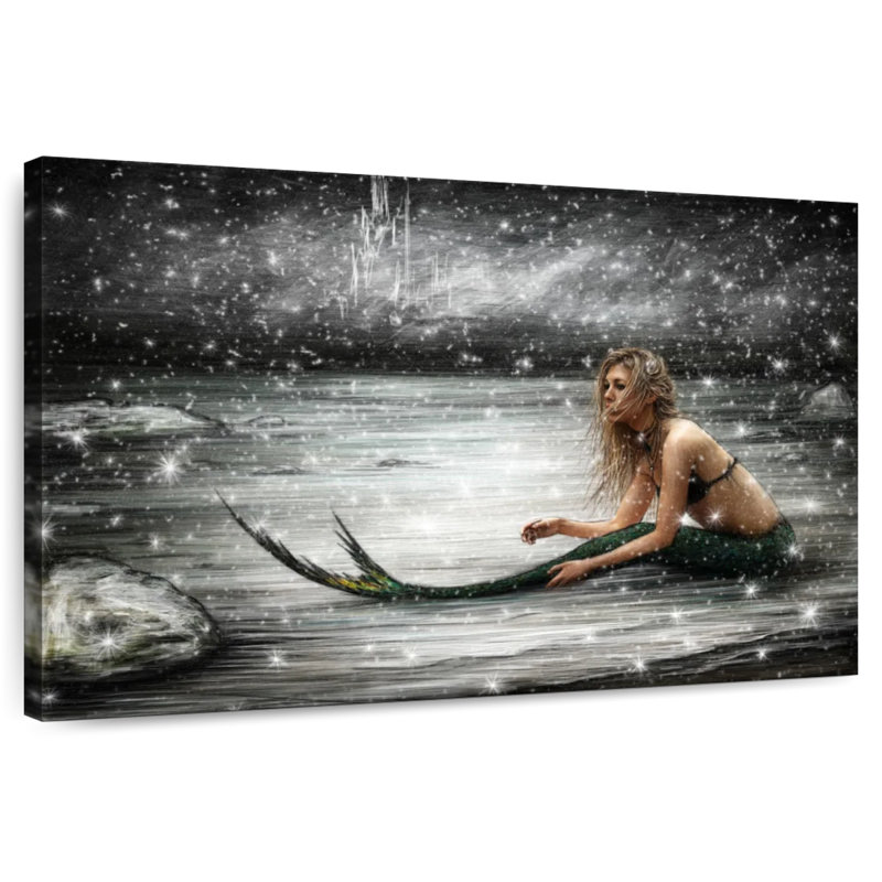 Kelan Winter Mermaid, H 16 po x l 24 po