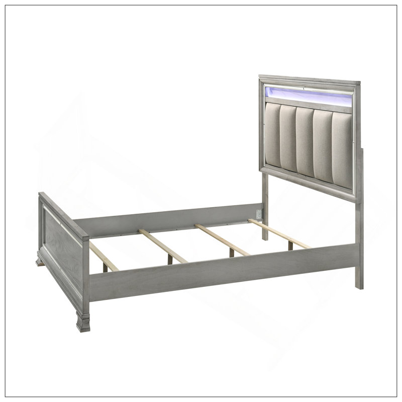 Meuble-lit intégré à panneau de lit 1pc, Grand