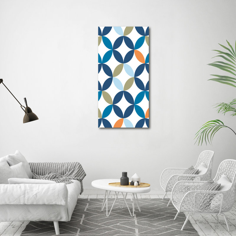 Geometric Background - Wrapped Canvas Print