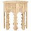 Bohdan Solid Wood Abstract End Table