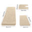 Ensemble de tapis de salle de bain en mousse viscoélastique 3 pièces 47 po, tapis de bain doux et antidérapant pour salle de bain-1430694617