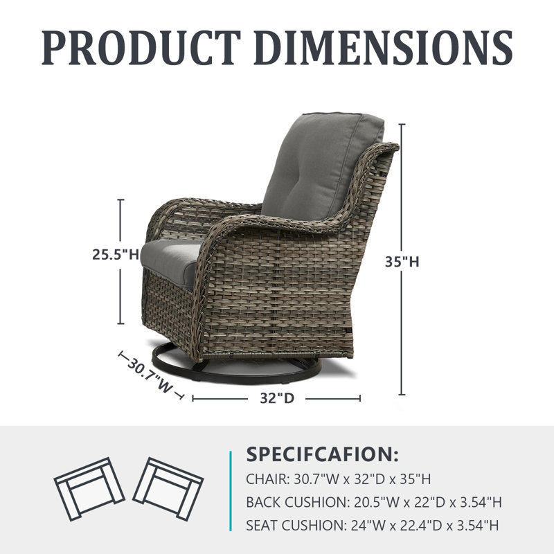 Fauteuil d'appoint avec coussins Schutt, Gris, Gris