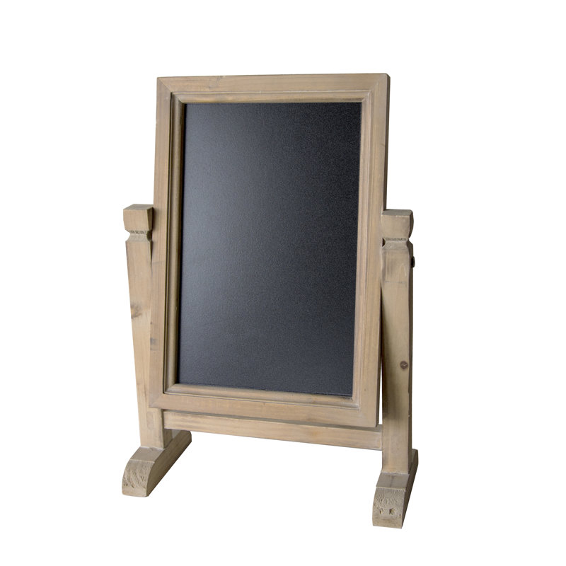 Tableau noir en bois
