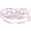 Bookcase Bed Without Mattress White Solid Wood Pine-795098002