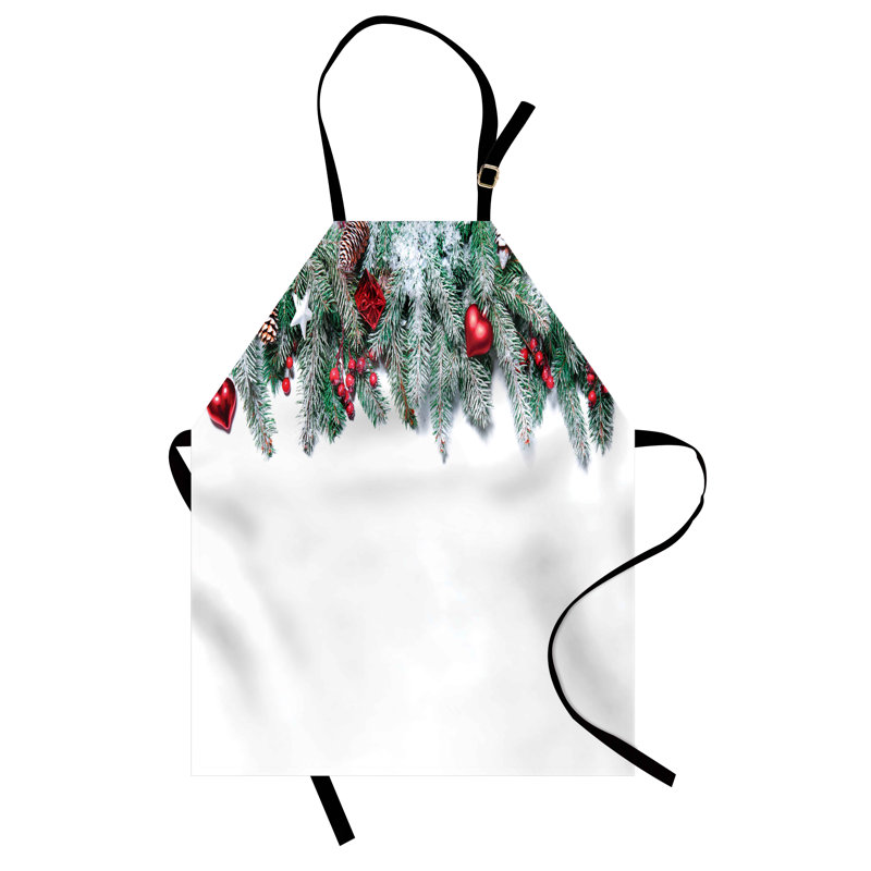 Christmas No Pattern Bib Apron