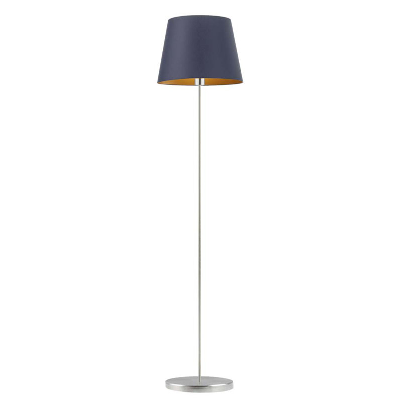 Artimus 162.5cm Traditional Floor Lamp, Grey, Dark Grey