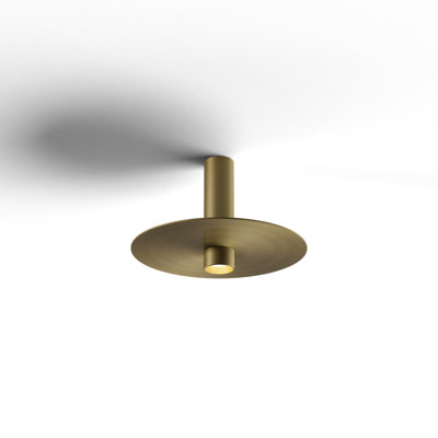 Luminaire suspendu Combi de 6 po avec pavillon blanc mat, plaque de verre de 9 po