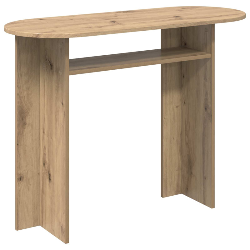 100cm Console Table, Artisan Oak