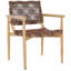 Fauteuil en cuir véritable de 22,83 po de largeur Joshelin-48423980-48675564