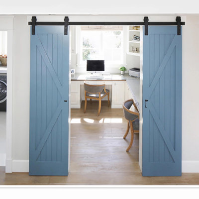 Black Lock for Barn Door