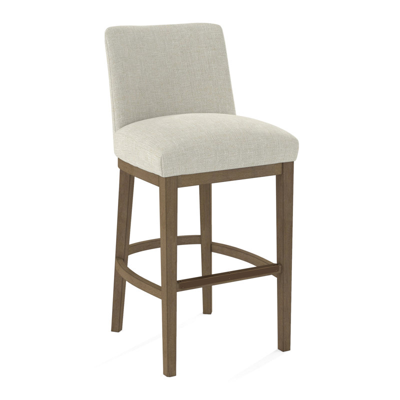 Upholstered Stool, 61585-76, Weathered Gray