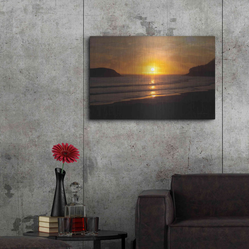 «Ocean Sunset» par Debra Van Swearingen, H 24 po x l 36 po