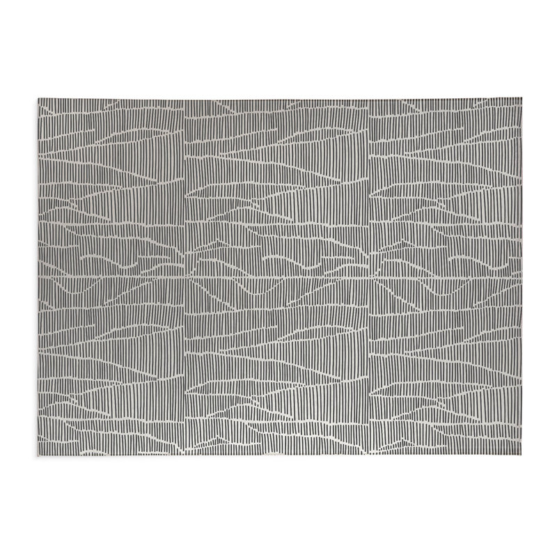 Grer Kids Play Mat, Rectangle 36" x 60", Ivory/Charcoal