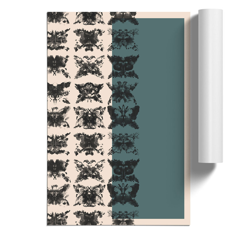 Block Print No.3 - No Frame Print, 30cm H x 21cm W x 0.1cm D