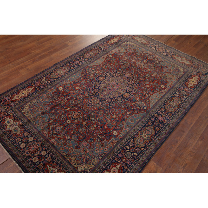 Tapis teinture végétale pré-1900 4 x 7