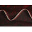 Tapis oriental rouge géométrique 5 x 7