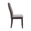 Ensemble de 2 chaises de salle à manger rembourrées en tissu-92681335-92681333