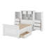 Lit plateforme simple avec armoire verticale et 4 tiroirs-1682999135
