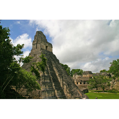 Otelia Tikal Temple - Wrapped Canvas Print