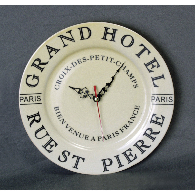 One Allium Way® Ramires Grand Hotel Wall Clock | Wayfair