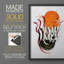 «Earth Gravure I», ensemble de 4-31753410-31753413