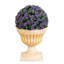 22 po Topiaire de boule artificielle résistante aux rayons UV dans un pot de fleurs décoratif (intérieur / extérieur)-1221866925