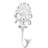Tristan Iron Wall Wall Hook