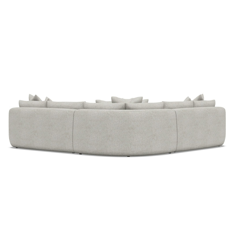 Jules Fabric 3 Pc Sectional, 1697-010