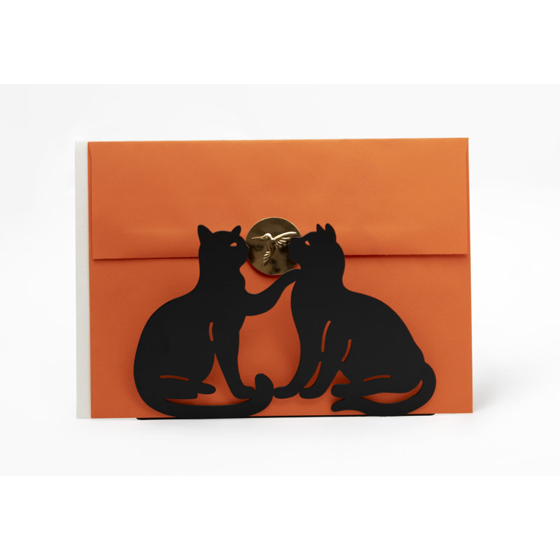 Porte-serviette pour chat, Noir