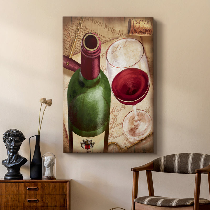 Merlot - galerie Cavas sur mesure, H 18 po x l 12 po