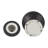 Ellport Stoneware Ceramic Decorative Jar with Lid - Modern Textured Design-89110083-112965907