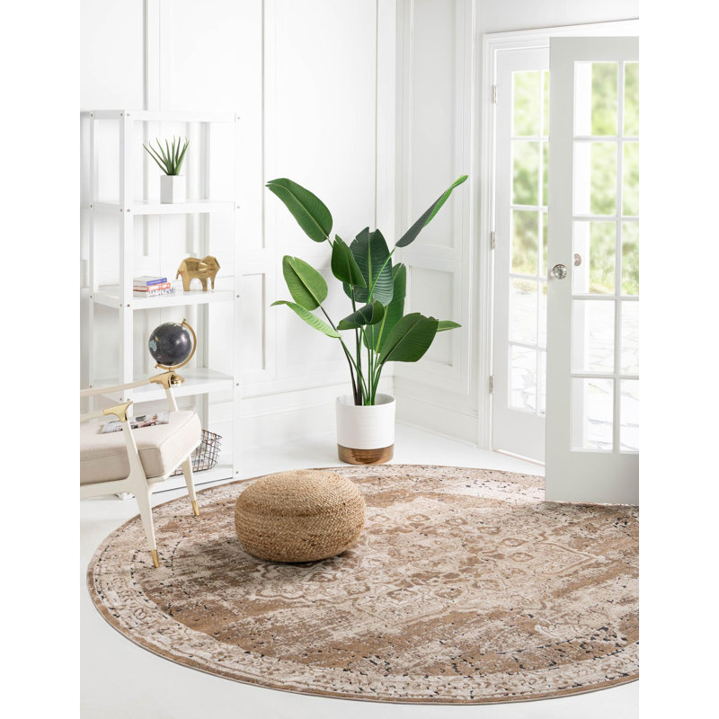 Tapis Anayaa, Rond 4 pi 1 po