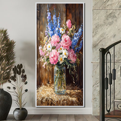 Glenaire - reproduction d'art sur toile florale
