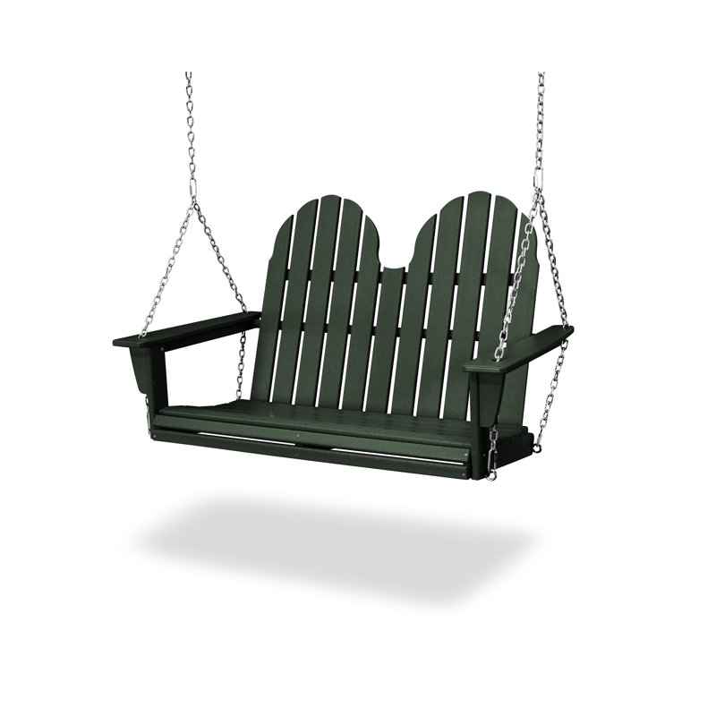 Balançoire 48 "Vineyard Adirondack, Vert