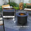 Outsunny 2-In-1 Smokeless Fire Pit-114833218