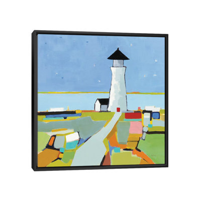 To the Lighthouse par Phyllis Adams - peinture sur toile tendue