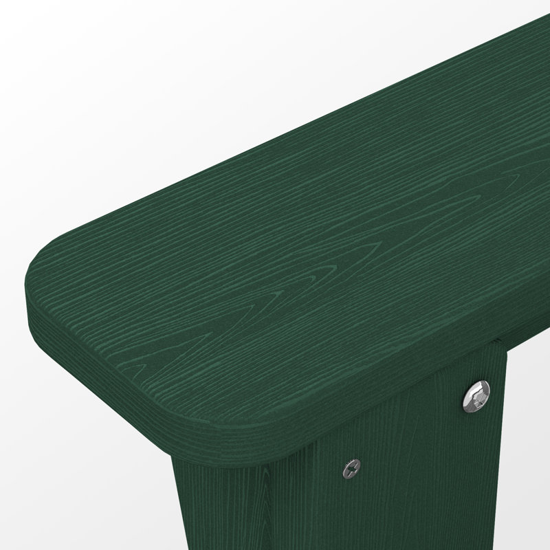 Chaise Adirondack pliante Delman, Vert foncé