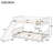 Compact Full Over Bunk Bed With White And Versatile Slide - Space Efficient Easy Assembly